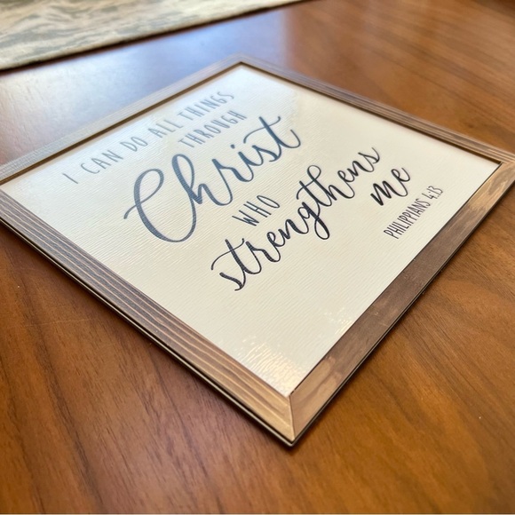 Christian Scripture Wooden Decor - Picture 5 of 7